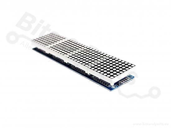 LED Matrix Display Module 8x8 4-way MAX7219 Blue